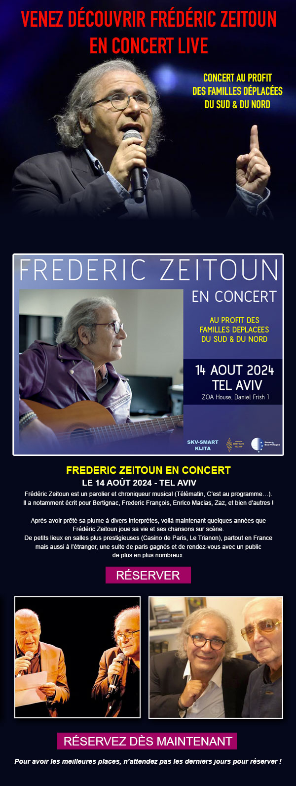Frederic Zeitoun en concert