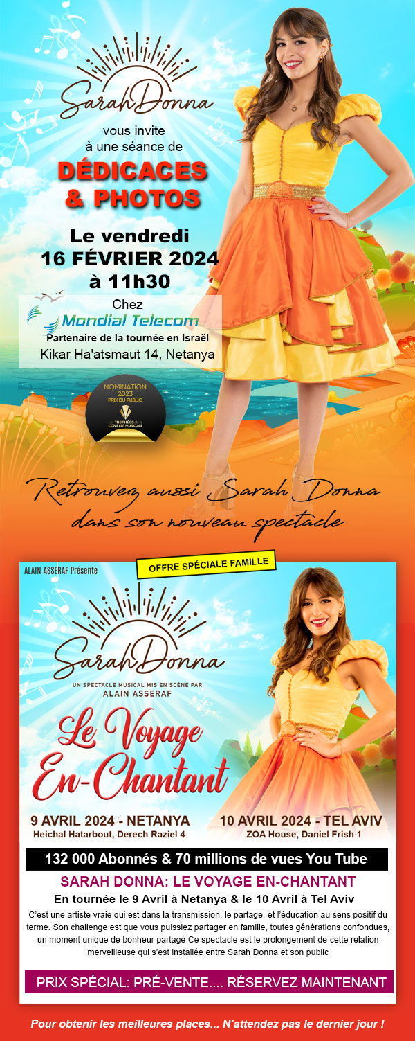 Dedicaces Sarah Donna