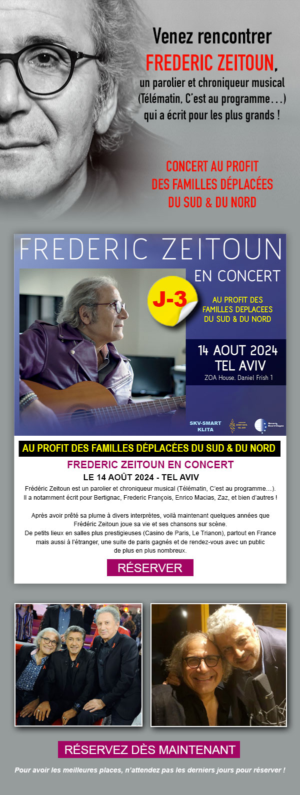 Frederic Zeitoun en concert