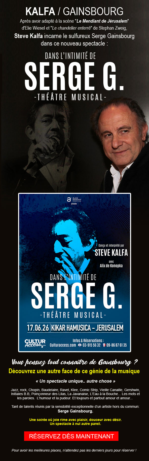 Serge G. theatre musical