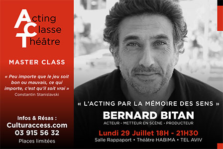 ACTING CLASSE THÉÂTRE – BERNARD BITAN