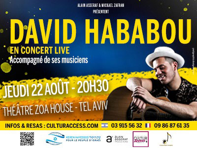 DAVID HABABOU CONCERT LIVE