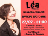 LÉA MIMOUN: NOUVEAU CONCERT