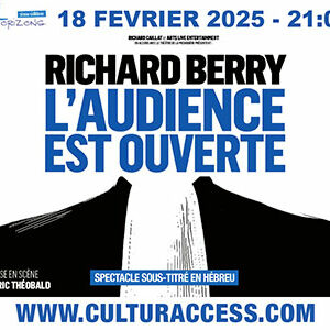 l'audience est ouverte